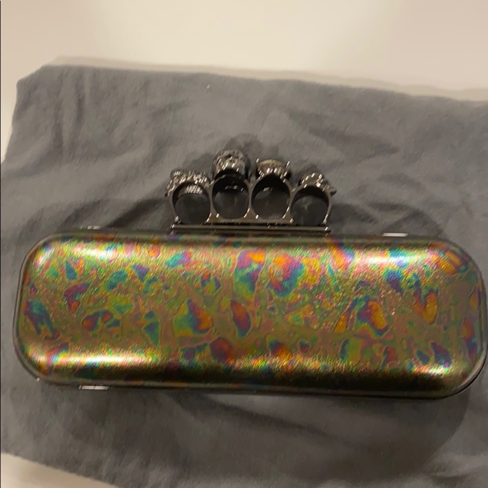 Alexander McQueen clutch
